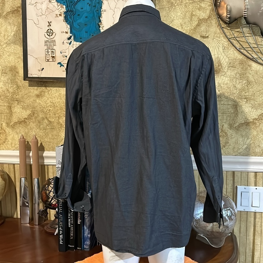 Joseph Abboud Casual button Down. XL - Picture 4 of 8